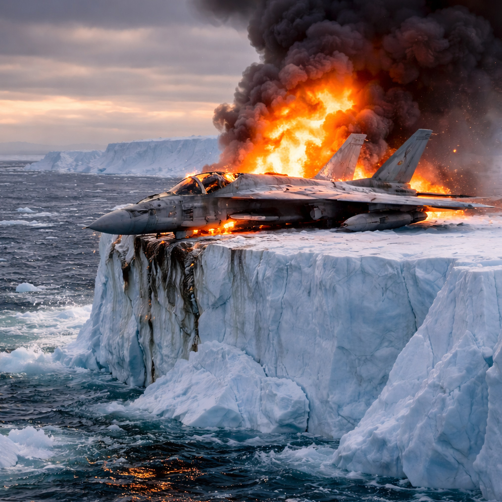 Greenland conflict scenario artwork